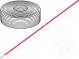 Wire  LiY  stranded  Cu  0.25mm2  pink  PVC  900V  250m  Class  5