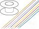 Wire  LiYv  stranded  Cu  0.14mm2  dark blue  PVC  500V  100m