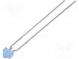 LED  1.8mm  blue  460÷780mcd  60°  2.6÷3.6V  Front  convex