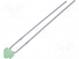 LED  1.8mm  green  1300÷2200mcd  60°  2.6÷3.6V  Front  convex