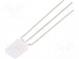 LED  rectangular  2x5x7.05mm  bicolour  red/green  45÷90mcd  120°