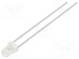 LED  3mm  yellow  2300mcd  35°  Front  convex