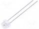 LED  4.8mm  red  1000÷1700mcd  100°  Front  convex  1.6÷2.4V  THT