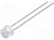 LED  4.8mm  yellow  350÷600mcd  100°  Front  convex  1.6÷2.4V  THT