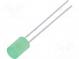 LED  5mm  green-yellow  13÷30mcd  130°  20mA  1.6÷2.4V  Front  flat