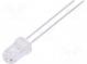 LED  5мм  красный  8500÷14000мкд  15°  20мА  1,6÷2,4В