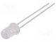 LED  5мм  красный  8500÷14000мкд  15°  20мА  1,6÷2,6В