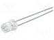 LED  5mm  red  120÷210mcd  100°  20mA  1.6÷2.6V  Front  recessed