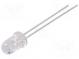 LED  5mm  blue  3800÷5500mcd  15°  20mA  2.8÷4V  Front  convex