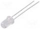 LED  5mm  green  5000÷6000mcd  20°  20mA  3.6÷4V  Front  convex