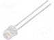 LED  5mm  white warm  1000÷1700mcd  100°  20mA  2.6÷3.6V  3000K