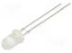 LED  5mm  white cold  12000÷18000mcd  22°  20mA  2.8÷4V