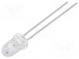LED  5mm  red  14÷23cd  10°  20mA  1.6÷2.6V  Front  convex
