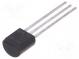 IC  temperature sensor  diode  -40÷125°C  TO92  THT  Accur  ±1,5°C