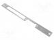 Frontal plate  long,flat  W  21mm  for electromagnetic lock