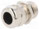 Cable gland  with earthing  M20  1.5  IP68  Mat  brass