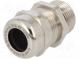 Cable gland  with long thread  M20  1.5  IP68  Mat  brass