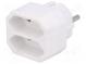 Connector  AC supply  splitter  Type  Euro,child protection