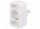 Connector  AC supply  splitter  Type  Euro,child protection