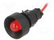 Indicator  LED  recessed  230VDC  230VAC  Cutout  Ø13mm  IP40