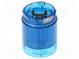 Signaller  lighting  LED  blue  24VDC  IP65  Ø40x50mm  LR  -20÷50°C