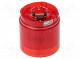 Signaller  lighting  LED  red  24VDC  IP65  Ø50x50mm  LR5  -20÷50°C