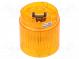 Signaller  lighting  LED  amber  24VDC  IP65  Ø50x50mm  LR5