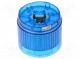 Signaller  lighting  LED  blue  24VDC  IP65  Ø60x50mm  LR6  -20÷50°C
