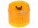 Signaller  lighting  LED  amber  24VDC  IP65  Ø60x50mm  LR6