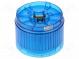 Signaller  lighting  LED  blue  24VDC  IP65  Ø70x50mm  LR7  -20÷50°C