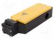 Safety switch  key operated  LS-ZBZ  NC x2  IP65  plastic  yellow