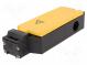 Safety switch  key operated  LS-ZBZ  NC x2  IP65  plastic  yellow