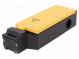 Safety switch  key operated  LS-ZBZ  NC x2  IP65  plastic  yellow