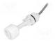 Sensor  liquid level  -55÷130°C  Output conf  SPST-NO  lead 0,5m