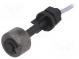 Sensor  liquid level  -30÷80°C  Output conf  SPST-NC  lead 1,5m