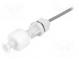 Sensor  liquid level  -20÷90°C  Output conf  SPST-NC  lead 5m