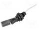 Sensor  liquid level  -20÷130°C  Output conf  SPST-NO  lead 0,5m