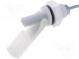 Sensor  liquid level  -20÷130°C  Output conf  SPST-NO  lead 0,5m