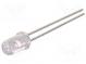 LED  5mm  green  1900÷9300mcd  30°  20mA  3.5÷4V  Front  convex