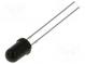 Phototransistor  5mm  λp max  900nm  30V  60°  Lens  transparent