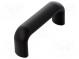 Handle  Mat  technopolymer (PP)  black  H 44mm  L 100mm  W 23mm