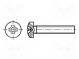 Screw  M2,5x10  DIN  7985  Head  cheese head  Phillips  steel  zinc