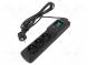 Plug socket strip  protective  Sockets  3  250VAC  10A
