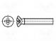 Screw  M3x30  DIN  966  Head  countersunk  Phillips  PH1