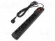 Plug socket strip  protective  Sockets  6  250VAC  10A