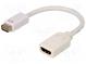 Adapter  DVI mini plug,HDMI socket  0.21m
