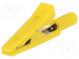 Crocodile clip  15A  60VDC  green  Grip capac  max.4mm  930317804