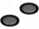 Loudspeaker grille  100mm  2pcs.