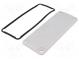 Side panel  X 85mm  Y 216mm  Z 10mm  grey