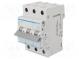Circuit breaker  230/400VAC  Inom  16A  Poles  3  DIN  Charact  B